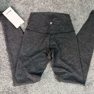 Lululemon align Leggings- heathered graphite grey size 4